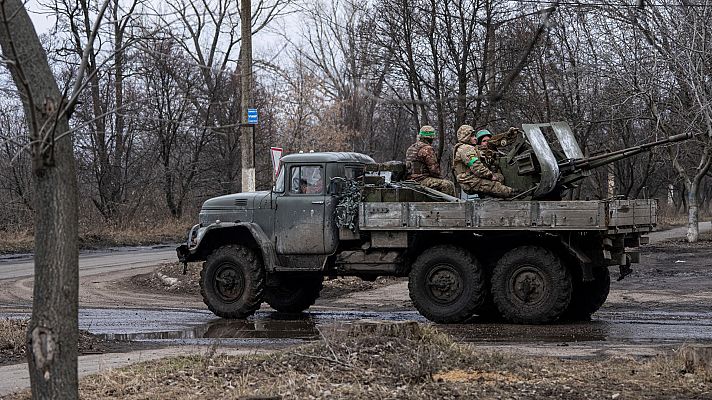 La ciudad de Chasiv Yar mira con preocupación el avance ruso en Bajmut