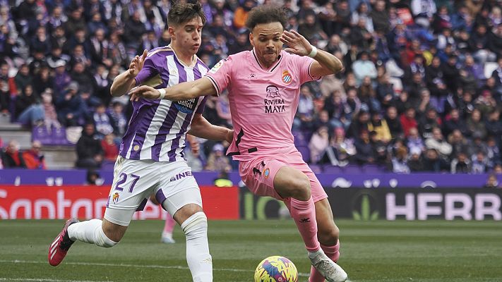Resúmenes de LaLiga - Real Valladolid - Espanyol: resumen del partido de la 24ª jornada de Liga | Primera