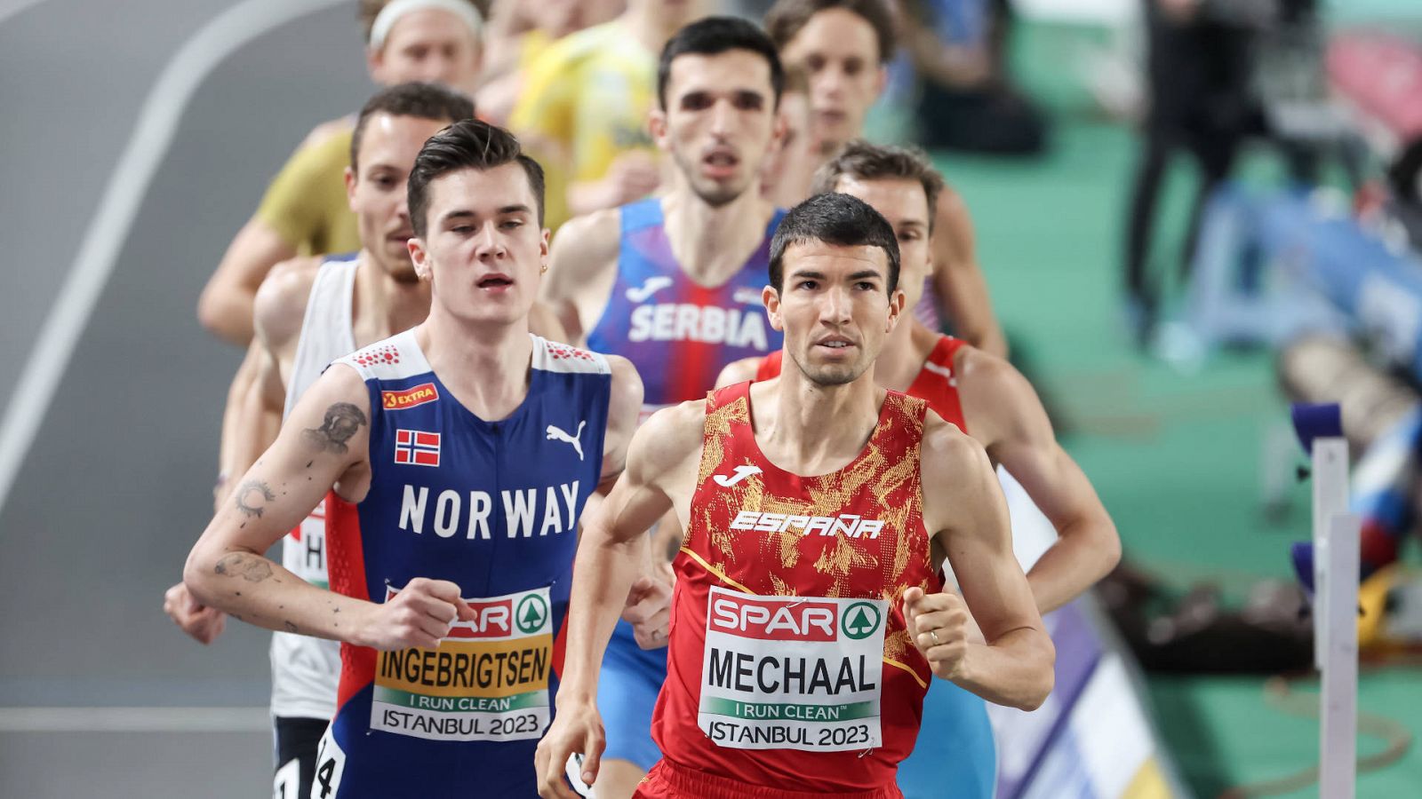 Europeo 'indoor' | Mechaal, plata; Ingebrigtsen hace doblete