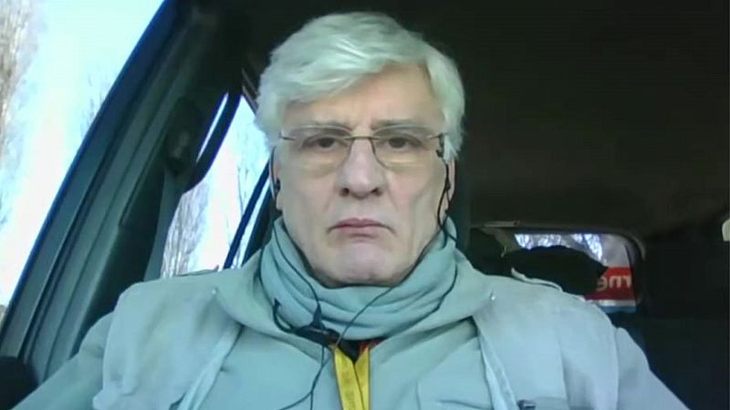 Fran Sevilla, enviado especial de RNE a Ucrania: "Es casi imposible confirmar la caída de Bajmut" - Ver ahora