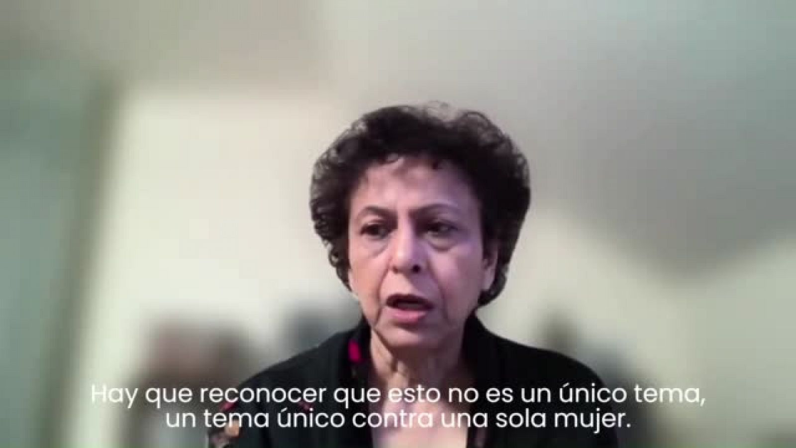 Día de la Mujer 2023: entrevista de VerificaRTVE a Irene Khan, relatora especial de las Naciones Unidas.