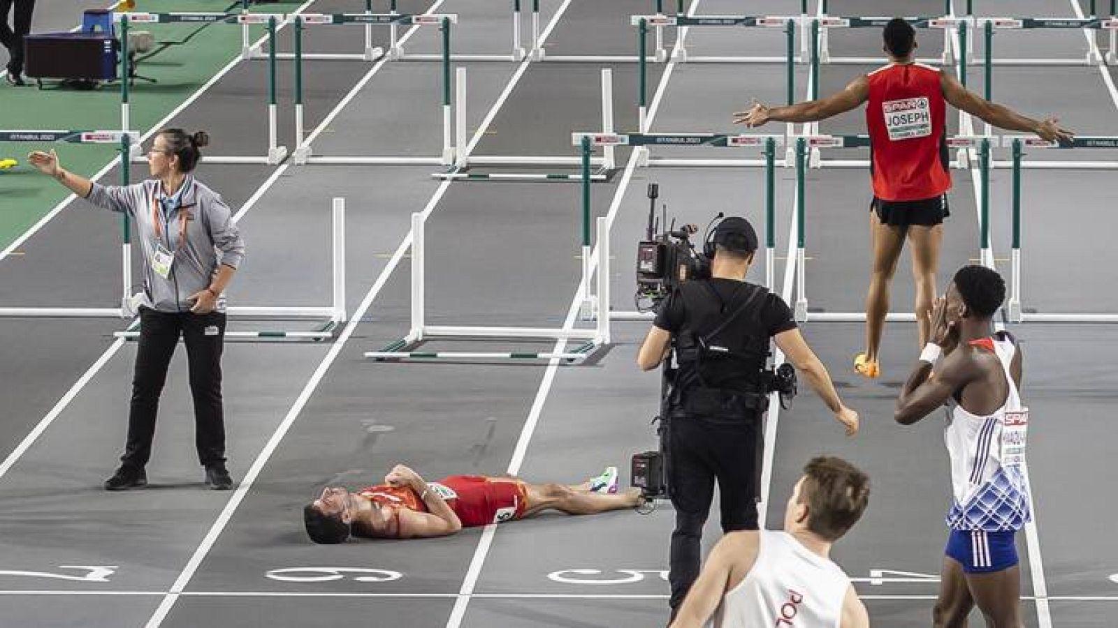 Europeos de atletismo: Jason Joseph se disculpa con Quique Llopis