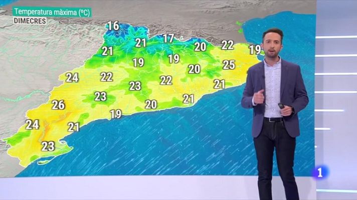 El temps - Calor de juny al març a finals de setmana amb 25 a 30 ºC