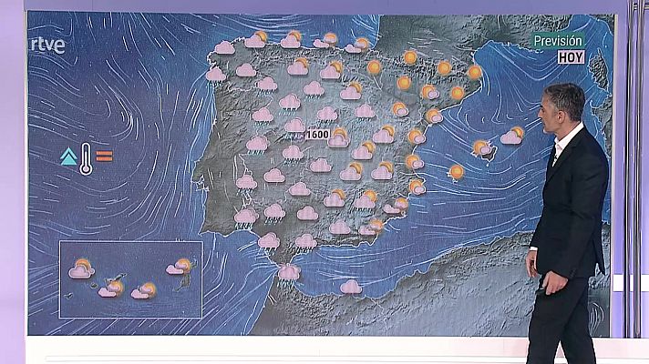 Temperaturas mínimas en ascenso localmente notable en la Península    