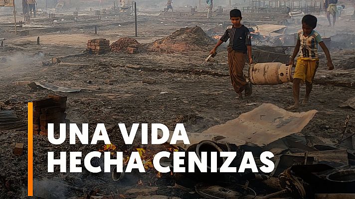 Modo Digital - Un incendio en un campamento de Bangladesh deja sin hogar a 30.000 rohingyás