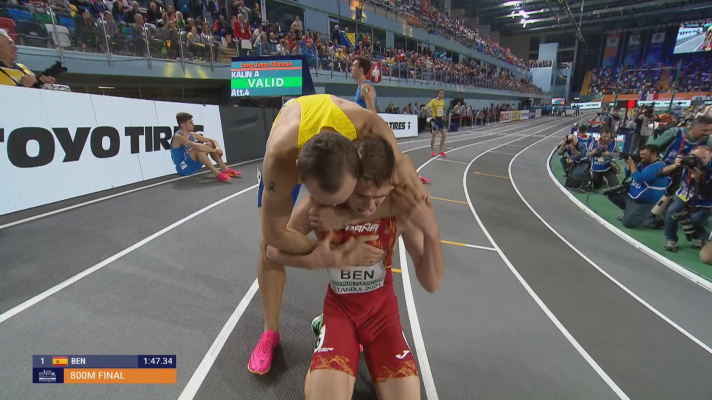 Atletismo - Adrián Ben y Adel Mechaal regresan a España con el oro y la plata colgados del cuello