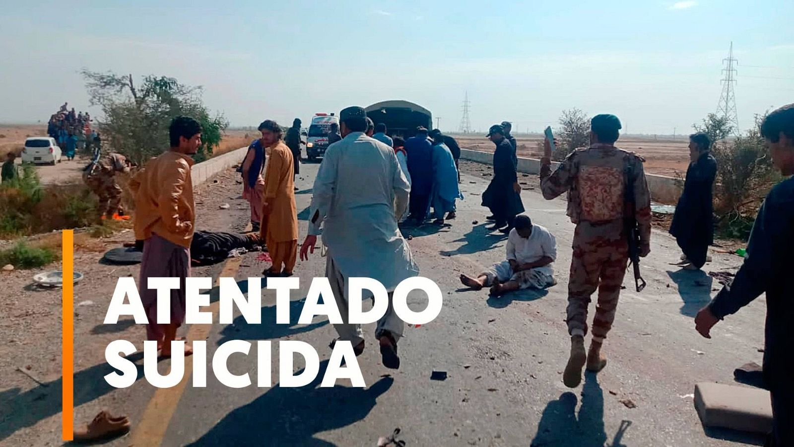 Al menos 10 muertos en un atentado contra la Policía en Pakistán