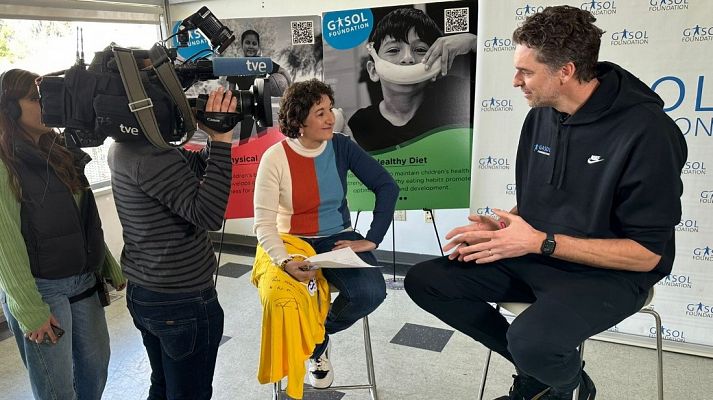  - Pau Gasol, a RTVE, sobre la retirada de su dorsal: "Nunca te imaginas estar en ese grupo, es imposible"