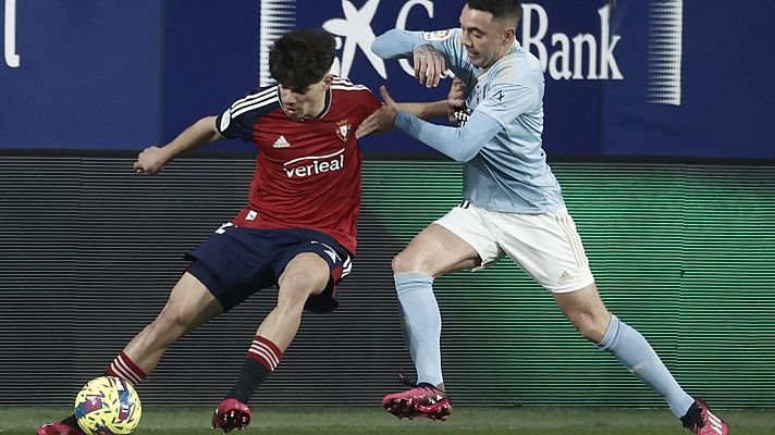 Osasuna - Celta resumen partido de la 24ª jornada de Liga