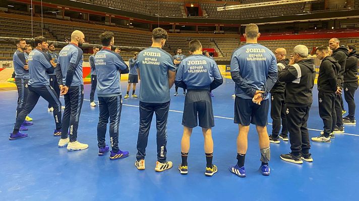 Los Hispanos ya entrenan en Suecia para su partido de la EHF Cup