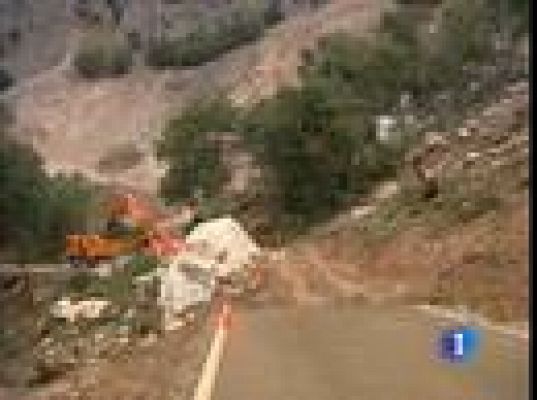  - El pueblo de Caldas aislado