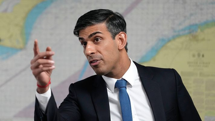 Telediario 1 - Reino Unido anuncia una ley para deportar a los migrantes que lleguen por el Canal de la Mancha