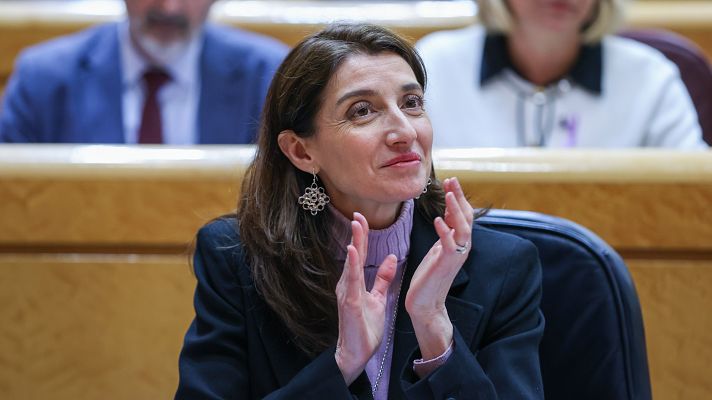 Informativo 24h - El PP exige al Gobierno que salga el 8M a "pedir perdón" por el 'sí es sí' y Llop responde: "Lecciones de feminismo, ninguna"