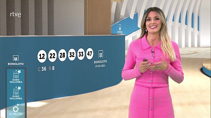 Loterías - Sorteo de la Bonoloto y Euromillones del 07/03/2023