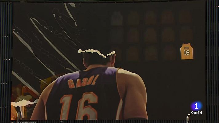 Telediario Matinal - Los Lakers retiran el 16 de Gasol: "Es un reconocimiento muy grande"