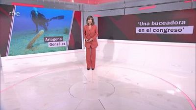 Parlamento - El reportaje: Ariagona Gonzlez: una buceadora en el Congreso - 04/02/2023