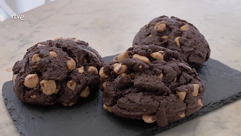 Cookies de chocolate con un toque picante