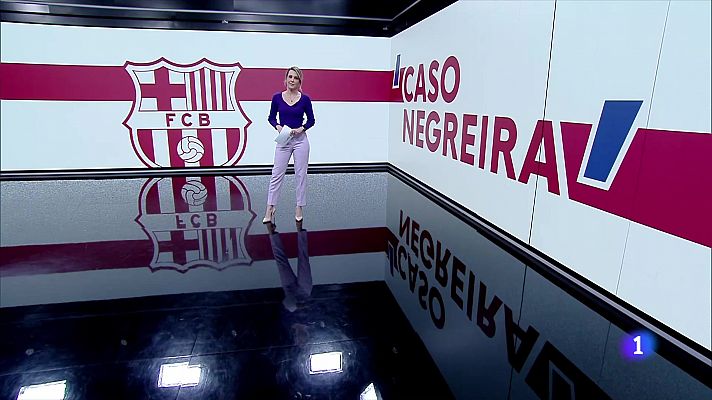 Telediario 1 - Negreira se ofreció al Barça para ayudarle con el VAR