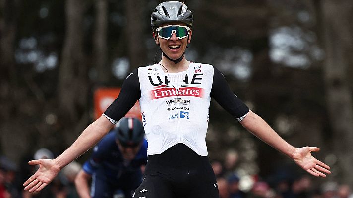 Ciclismo - París-Niza. Resumen de la etapa 4: Victoria para Pogacar