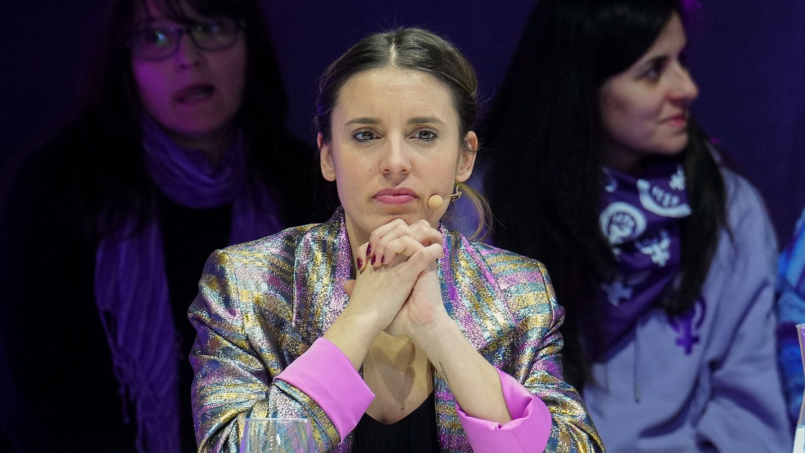 Montero (Podemos) destaca el "orgullo" del movimiento feminismo en España