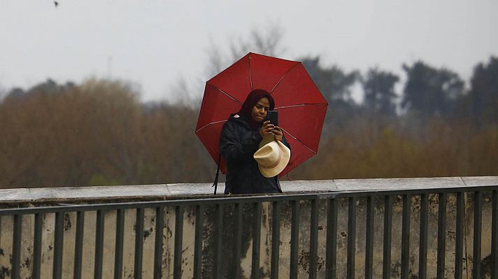 El tiempo - Lluvias generalizadas con tormentas en el norte en la jornada de mañana