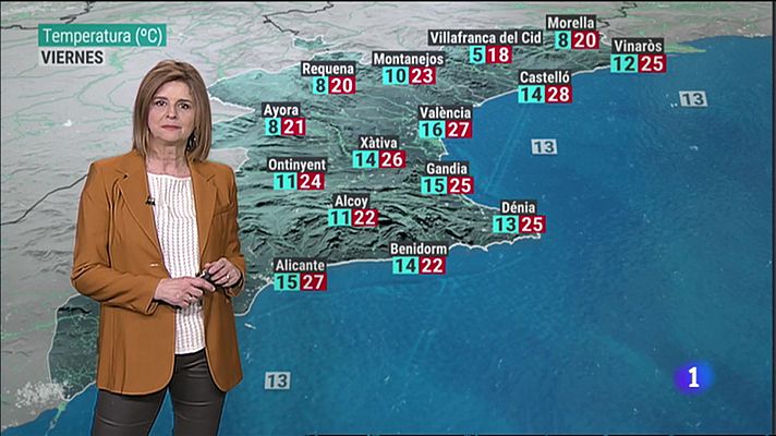 El tiempo en la Comunitat Valenciana - 09/03/23