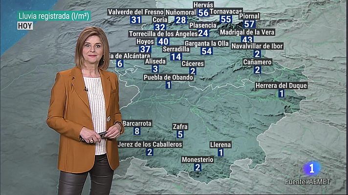 El Tiempo en Extremadura - 09/03/2023