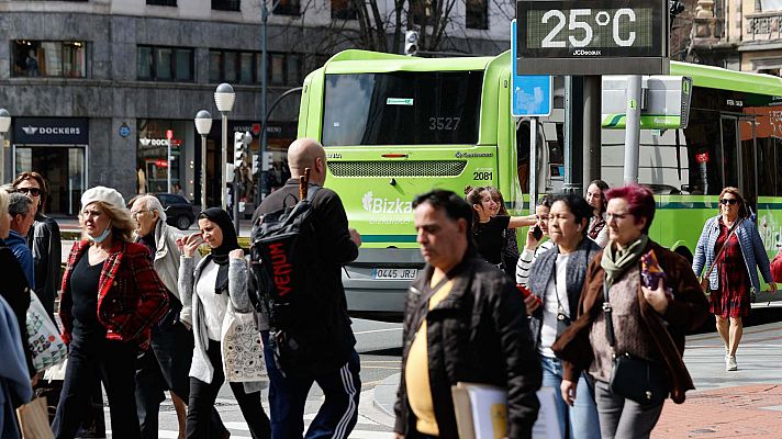 Ascenso generalizado de temperaturas, salvo en oeste de Galicia y Baleares 