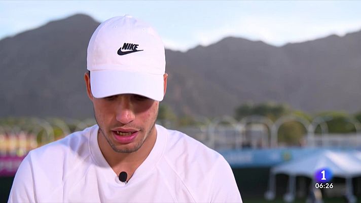 Alcaraz: "Tengo mucha ganas de debutar en Indian Wells al 100%"