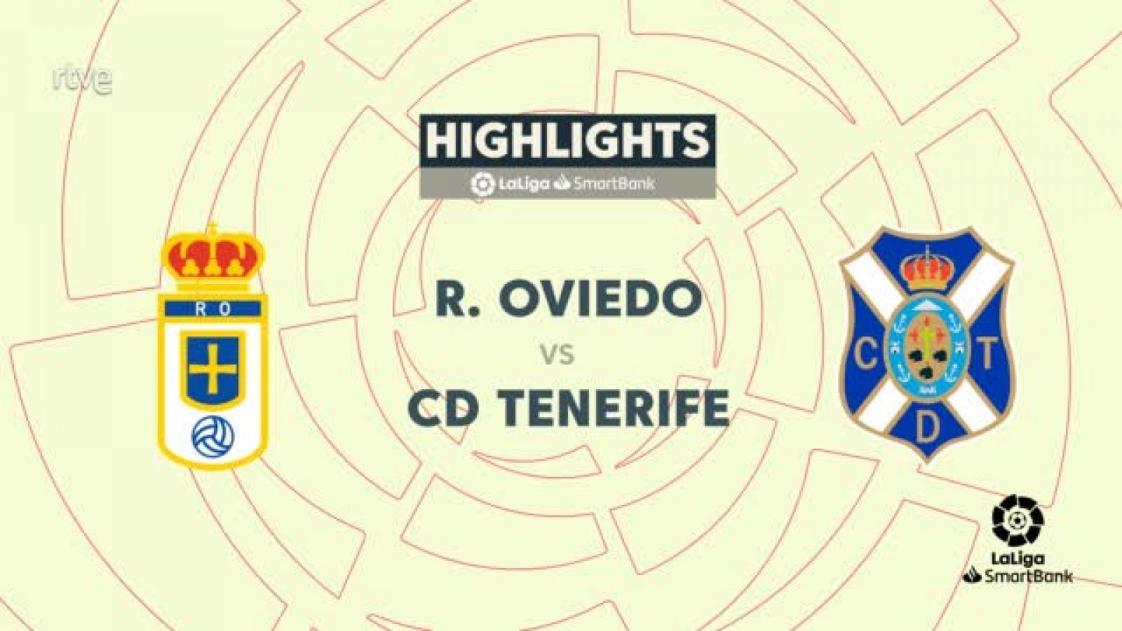 Oviedo - Tenerife: resumen del partido. 31ª jornada. Segunda