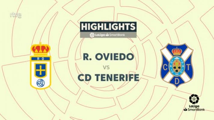 Oviedo - Tenerife: resumen del partido. 31ª jornada. Segunda