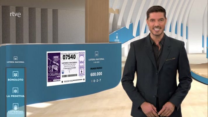 Loterías - Sorteo de la Lotería Nacional del 11/03/2023