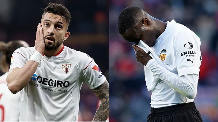 Valencia y Sevilla, dos invitados inesperados en la lucha por la permanencia