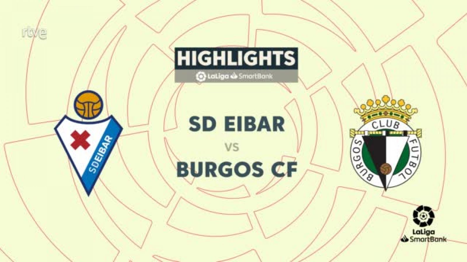 Eibar - Burgos: resumen del partido de la 31ª jornada de Segunda - ver ahora