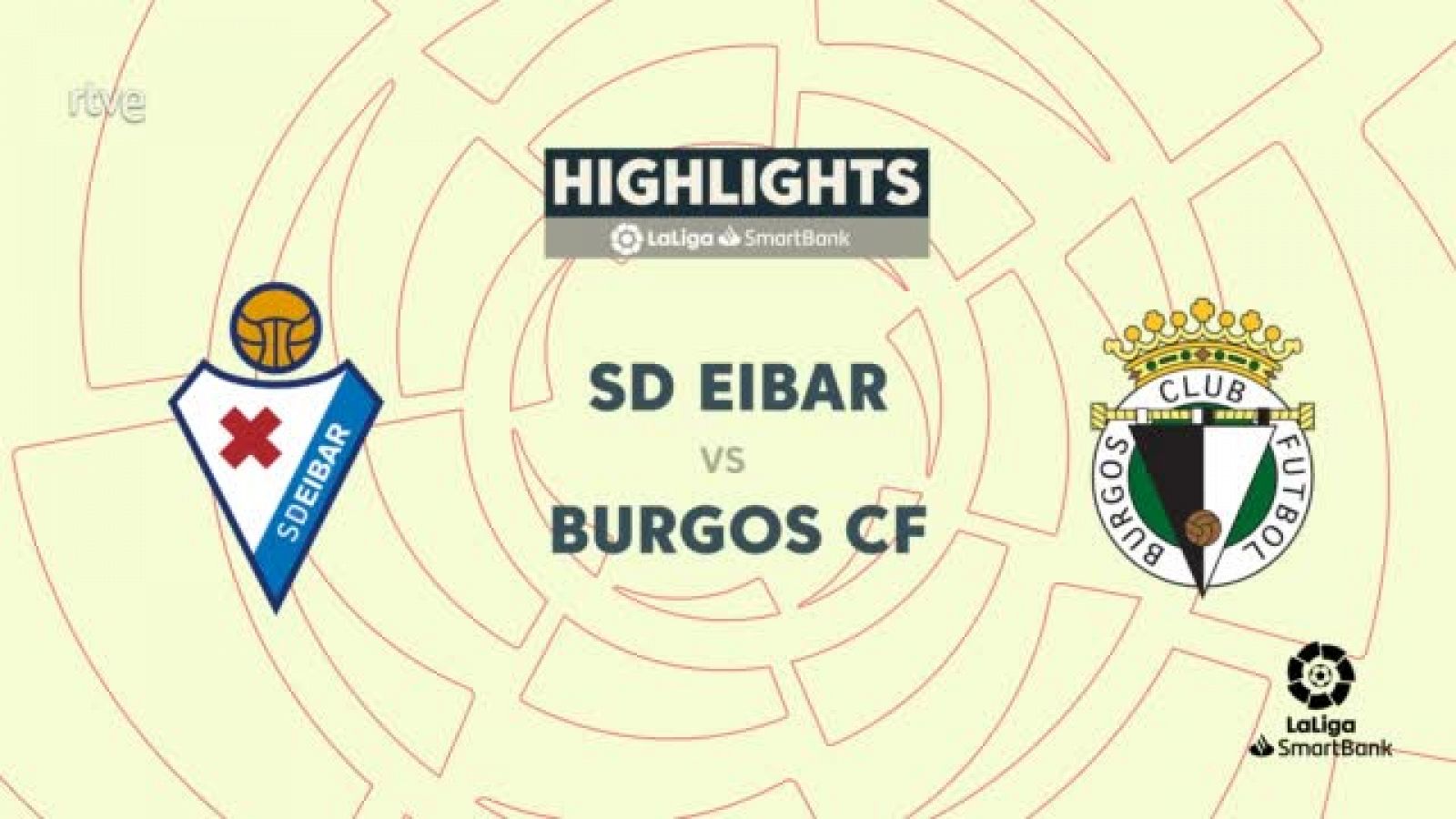 Eibar - Burgos: resumen del partido de la 31ª jornada de Segunda