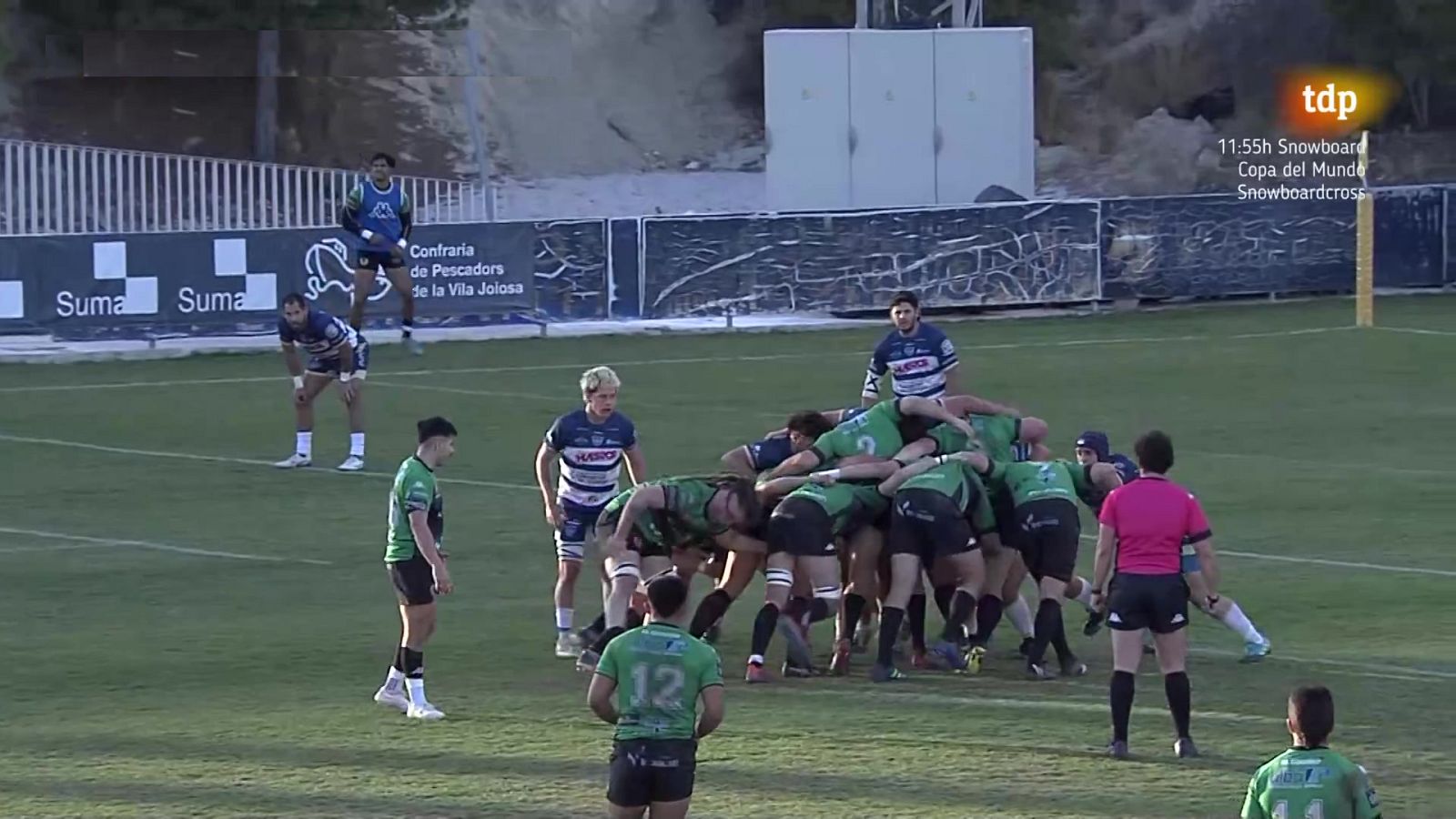 Rugby - Liga División de Honor. 15ª jornada: CR La Vila - Grupo Intxausti Gernika - ver ahora