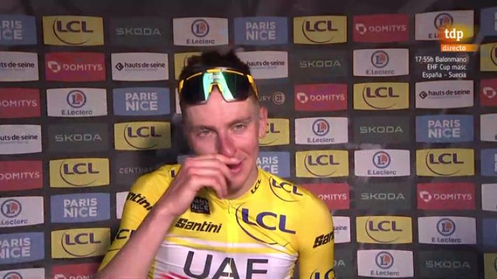 Ciclismo - Pogacar: "La mejor defensa es un buen ataque"