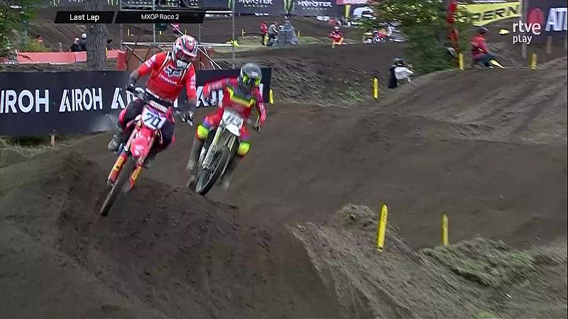 Rubén Fernández gana la segunda manga del MXGP de Patagonia y se sube a lo alto del podio, Jorge Prado acaba 3º