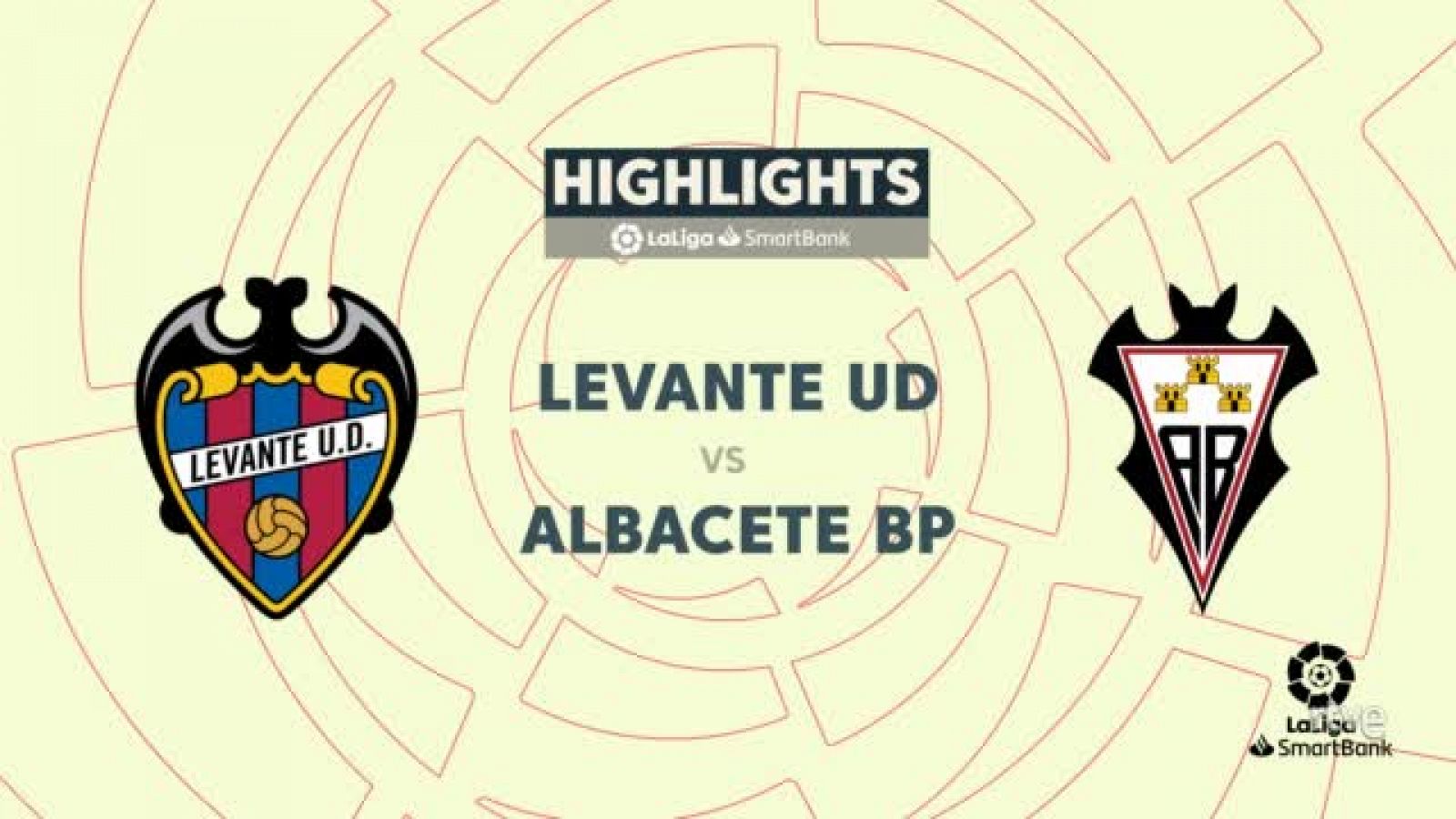 Levante - Albacete: resumen del partido de la 31ª jornada de Segunda