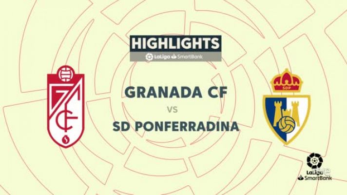 Resúmenes de LaLiga - Granada - Ponferradina: resumen partido 31ª jornada Segunda