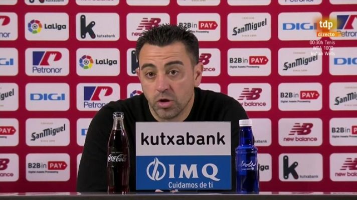 Estudio Estadio - La respuesta de Xavi sobre la reacción de San Mamés al caso Negreira: sorpresa y tristeza