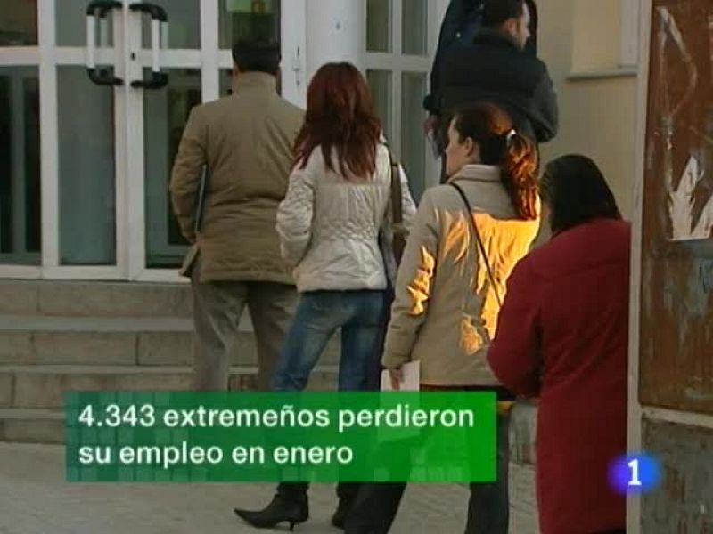  Noticias de Extremadura. Informativo Territorial de Extremadura. (02/02/10)
