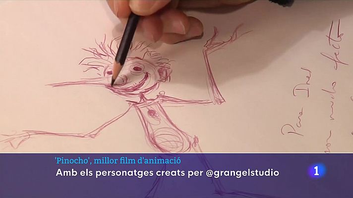 L'Informatiu - 'Pinocho' apropa l'Oscar cap a Barcelona