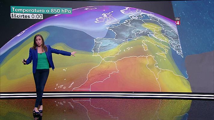 Las temperaturas máximas bajarán en la mitad oeste peninsular, de forma notable en el noroeste, y subirán en toda la zona de Levante