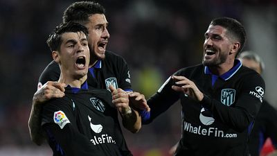 Girona - Atltico de Madrid: resumen del partido de la 25 jornada de la Liga - ver ahora