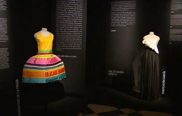 Telediario 1 - Muestra de trajes