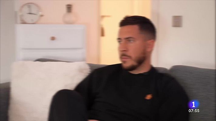 Telediario Matinal - Hazard, sobre Ancelotti: "Hay respeto entre nosotros, pero no nos hablamos"