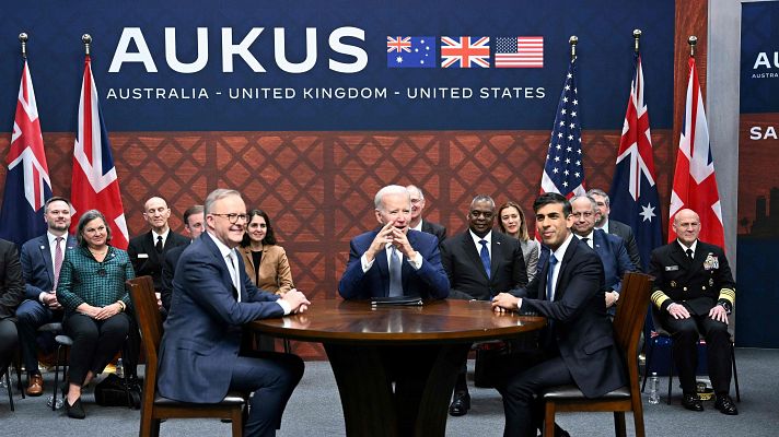 'AUKUS', un pacto a tres para contrarrestar la influencia de China