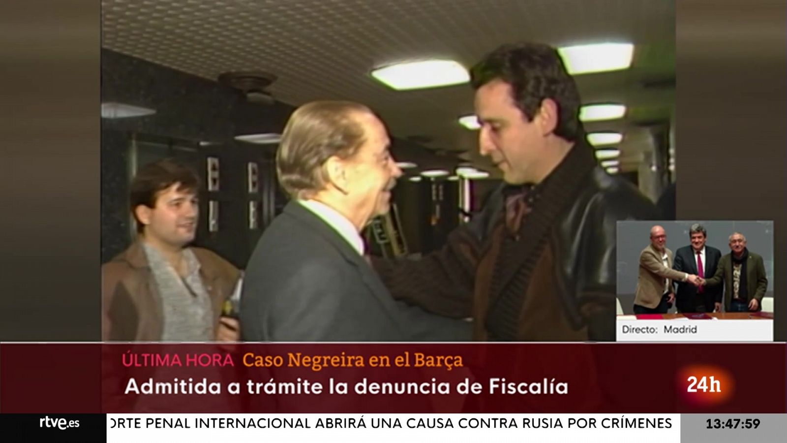 Admitida la denuncia de la Fiscalía por el 'caso Negreira' - Informativo 24h | Ver