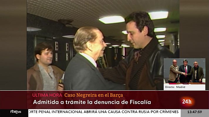 Informativo 24h - Admitida a trámite la denuncia de la Fiscalía por el 'caso Negreira'